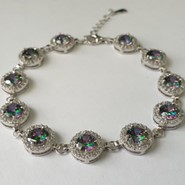 Luxury Chameleon Silver Bracelet